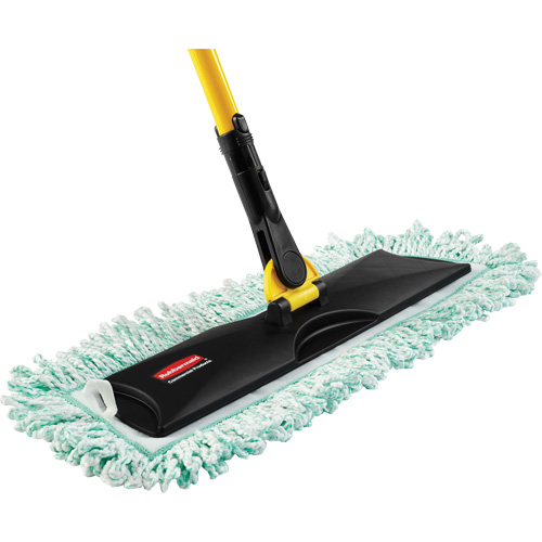 Hygen Fringed Dust Pad, Hook and Loop Style, Microfibre, 27-1/2" L x 9" W Northern Industrial Supply Inc.