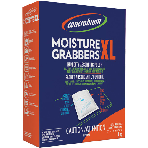 Sachets d&eacute;shydratants Concrobium Moisture Grabbers XL Northern Industrial Supply Inc.