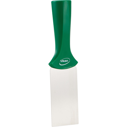 Handle-Mounted Stainless Steel Scraper, Green, 2" W x 8" L Northern Industrial Supply Inc.