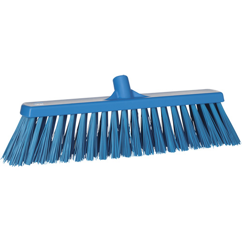 Balai-brosse robuste, Crins Ferme, 20", Polyester, Bleu Northern Industrial Supply Inc.