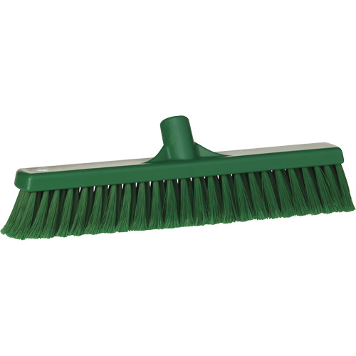 Balai-brosse pour particules fines, Crins Fin/&agrave; bout ouvrant, 16-1/4", Polypropyl&egrave;ne, Vert Northern Industrial Supply Inc.