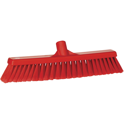 Balai-brosse pour particules fines, Crins Fin/&agrave; bout ouvrant, 16-1/4", Polypropyl&egrave;ne, Rouge Northern Industrial Supply Inc.