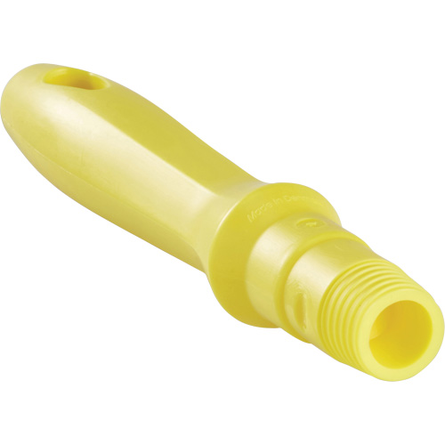 Mini Handle, Brush/Pad Holder/Scraper/Squeegee, Yellow, Standard, 6-1/4" L Northern Industrial Supply Inc.