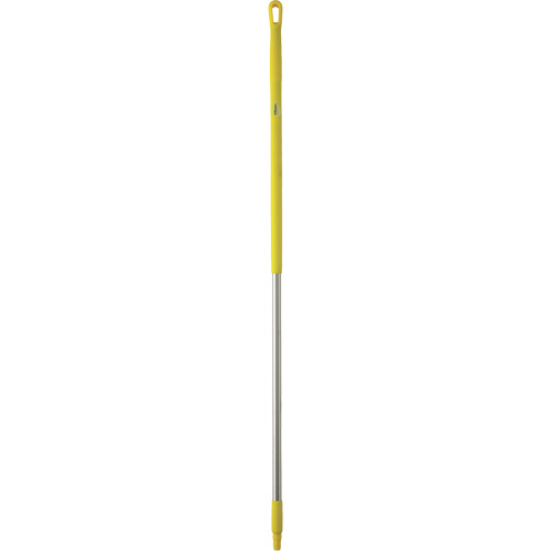 Handle, Broom/Brush/Pad Holder/Scraper/Squeegee, Yellow, Ergonomic, 59" L Northern Industrial Supply Inc.
