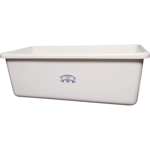 Transport Storage Tub, Plastic, White Northern Industrial Supply Inc.