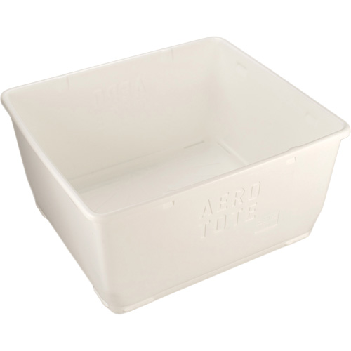 Bac Aero-Tote avec vidange, Plastique, Blanc Northern Industrial Supply Inc.
