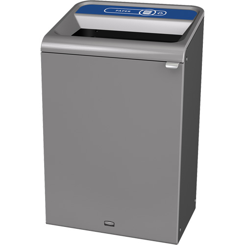 Configure Paper Waste Container, Bulk/Curbside/Deskside, Steel, 33 US gal. Northern Industrial Supply Inc.