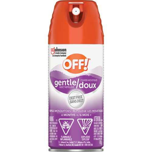 Off!&reg; Gentle Insect Repellent, DEET Free, Aerosol, 142 g Northern Industrial Supply Inc.