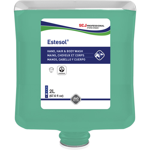 Estesol&reg; Hand, Hair and Body Cleaner, 2 L, Rain Forest, Plastic Cartridge Northern Industrial Supply Inc.