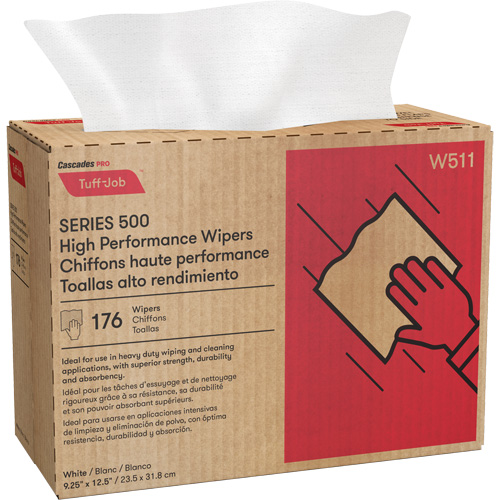 Essuie-tout Spunlace haute performance Pro Tuff-Job, Tout usage, 12-1/2" lo x 9-1/4" la Northern Industrial Supply Inc.