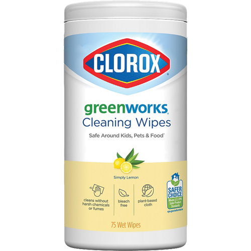 Lingettes nettoyantes GreenWorks, 75 lingettes Northern Industrial Supply Inc.