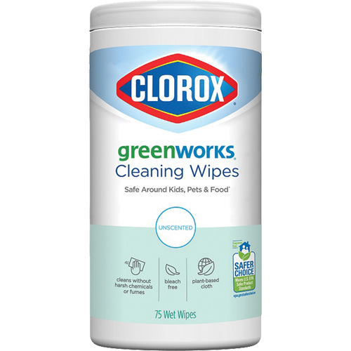 Lingettes nettoyantes GreenWorks, 75 lingettes Northern Industrial Supply Inc.