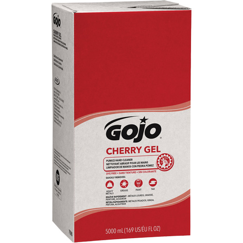 Hand Cleaner for Pro TDX Dispenser, Gel/Pumice, 5000 ml, Refill, Cherry Northern Industrial Supply Inc.