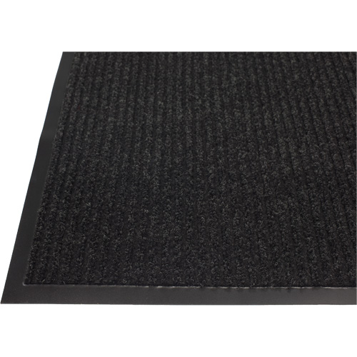 Tapis &agrave; nervures doubles, Essuie-pieds/grattoir, 4' x 6' x 1/4", Charbon Northern Industrial Supply Inc.