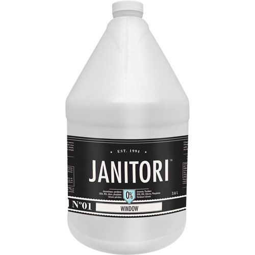 Janitori 01 Window Cleaner, 4 L, Jug Northern Industrial Supply Inc.