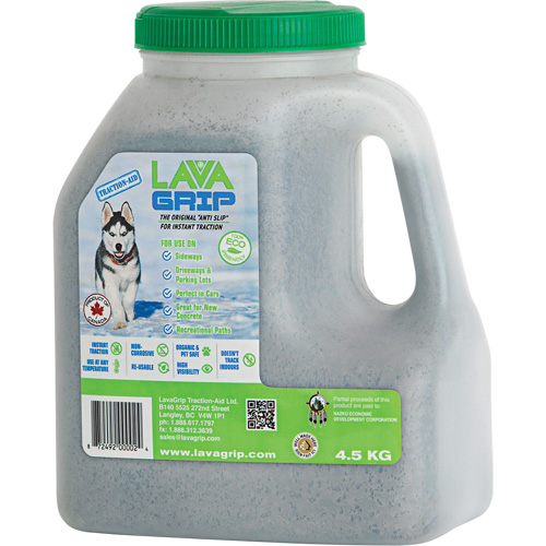Aide &agrave; la traction LavaGrip, Taille du conteneur 9,9 lb (4,5 kg), Cruche Northern Industrial Supply Inc.