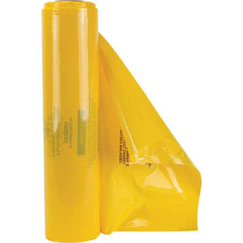 Doublures pour d&eacute;chets dangereux, Amiante, 40" lo x 35" la, 3 mils Northern Industrial Supply Inc.