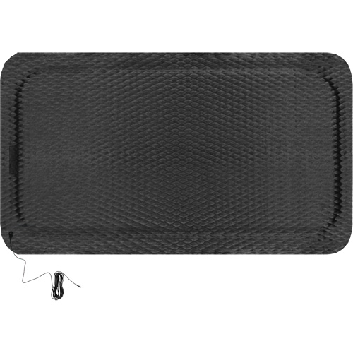 Hog Heaven Electrically Conductive Mat Kit, 3' W x 5' L, 7/8" Thickness, Black, Nitrile Northern Industrial Supply Inc.