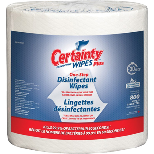 Lingettes d&eacute;sinfectantes, 7-9/10" x 5-9/10", 800 lingettes Northern Industrial Supply Inc.
