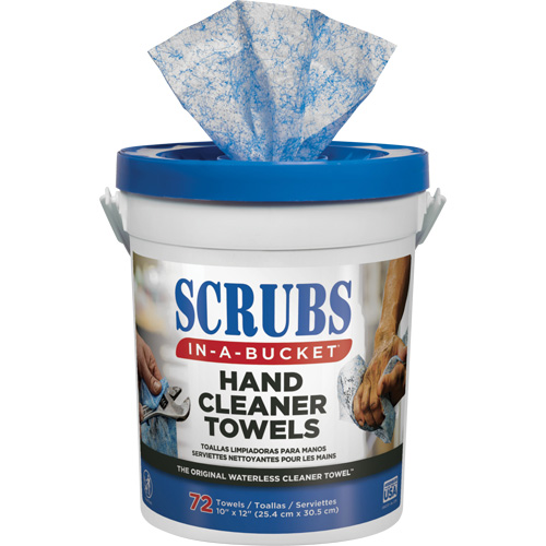 Hand Cleaner Towels, 72 Wipes, 12" x 10" Northern Industrial Supply Inc.