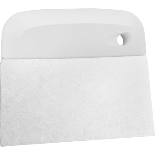 Flexible Stainless Steel Dough Cutter/Scraper, White, 4-1/2" W x 5-3/4" L Northern Industrial Supply Inc.