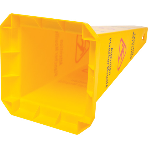 Wet Floor Safety Cone, Bilingual with Pictogram Northern Industrial Supply Inc.
