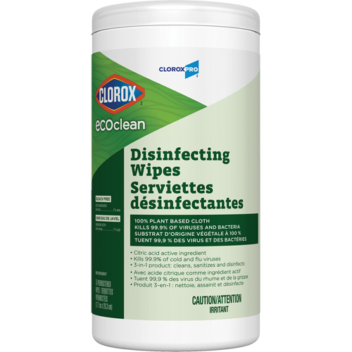 EcoClean Disinfecting Wipes, 75 Count Northern Industrial Supply Inc.