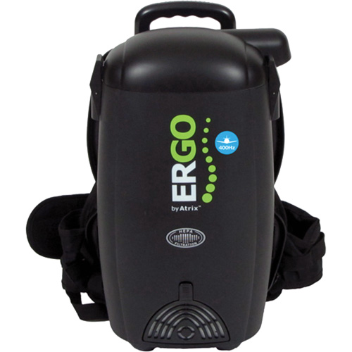 Aspirateur HEPA de style sac-&agrave;-dos ERGO pour aviation Northern Industrial Supply Inc.