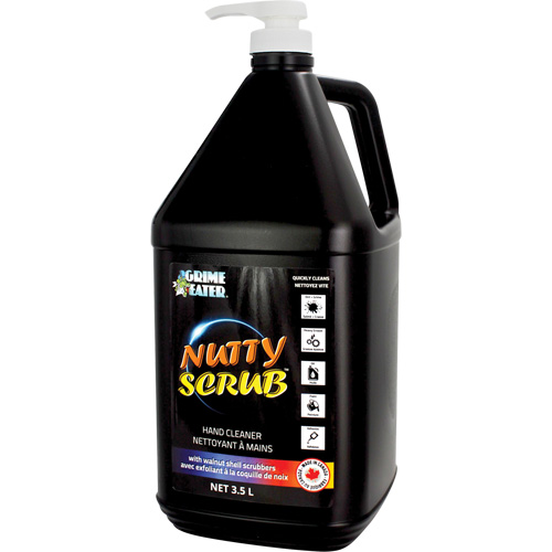 Nutty Scrub Hand Cleaner with Walnut Shell Scrubbers, Pumice, 3.5 L, Bottle, Unscented Northern Industrial Supply Inc.
