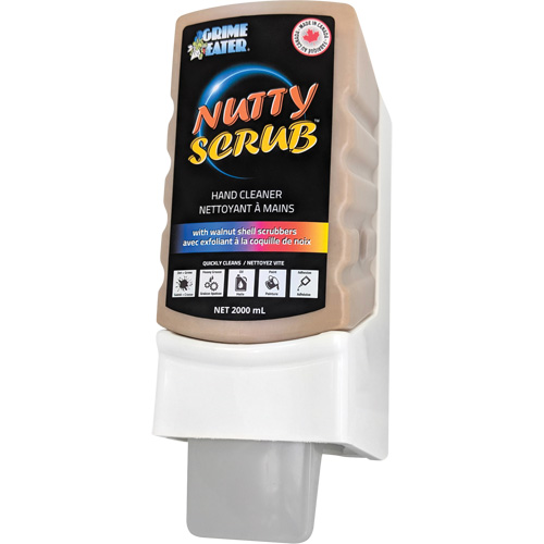 Nettoyant &agrave; mains avec exfoliant en coquille de noyer Nutty Scrub, Pierre ponce, 2000 ml, Cartouche en plastique, Sans parfum Northern Industrial Supply Inc.