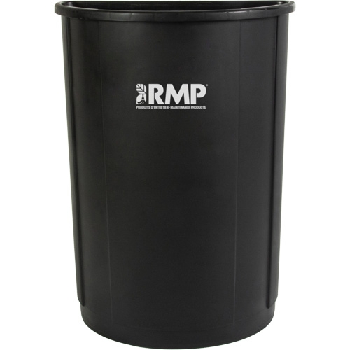 Half-Round Garbage Bin, Polyethylene, 21 US gal. Northern Industrial Supply Inc.