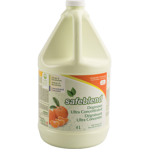 Nettoyant & d&eacute;graissant polyvalent et pr&ecirc;t &agrave; utiliser avec huile de tangerine, 4 L, Cruche Northern Industrial Supply Inc.