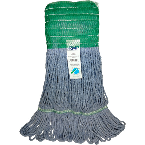 Wide-Band Mop Head, Antimicrobial/Floor Finishing/Specialty, Cotton/Rayon/Synthetic, Loop Style Northern Industrial Supply Inc.