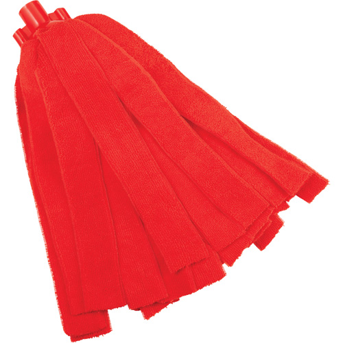 Socket Mop, Red, Microfibre, Cut Style Northern Industrial Supply Inc.