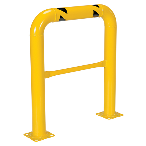 High Profile Machinery Guards, 3' W x 3.5' H, Yellow Northern Industrial Supply Inc.