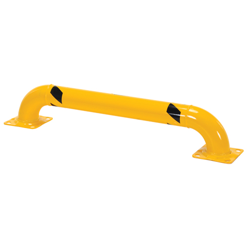 Low Profile Rack Guards, 4' W x 0.75' H, Yellow Northern Industrial Supply Inc.