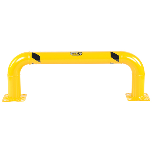 Low Profile Rack Guards, 4' W x 1.4' H, Yellow Northern Industrial Supply Inc.