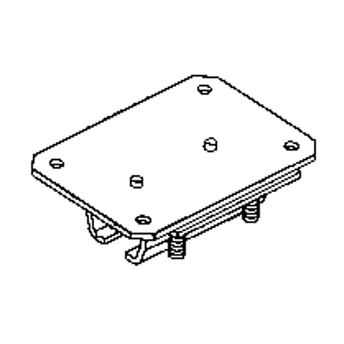 &eacute;clisse pour rail de roulement de mur-rideau mont&eacute; au plafond Northern Industrial Supply Inc.