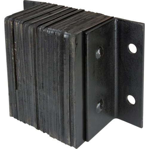 Laminated Dock Bumpers, Horizontal, Rubber, 12" W x 6" D x 10" H Northern Industrial Supply Inc.