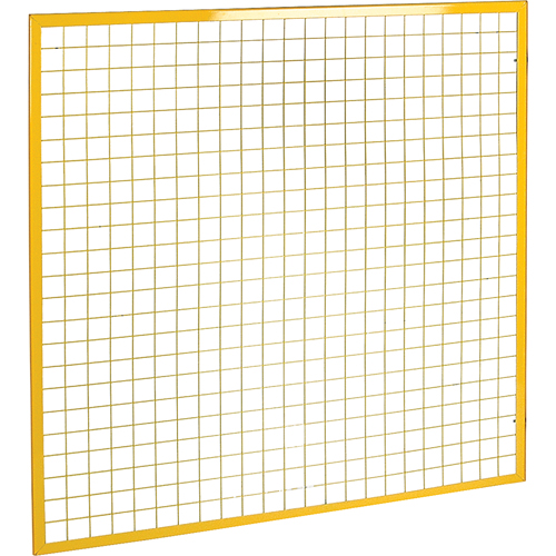 Wire Mesh Partition Components - Panels, 4' H x 3' W Northern Industrial Supply Inc.