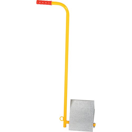 Aluminum Wheel Chock With Handle, 7" W x 11-7/8" D x 7-11/16" H Northern Industrial Supply Inc.