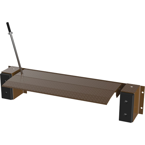 Niveleur de quai m&eacute;canique Edge-O-Dock, 93" la, 66" Largeur de la plateforme, 29" Port&eacute;e Northern Industrial Supply Inc.