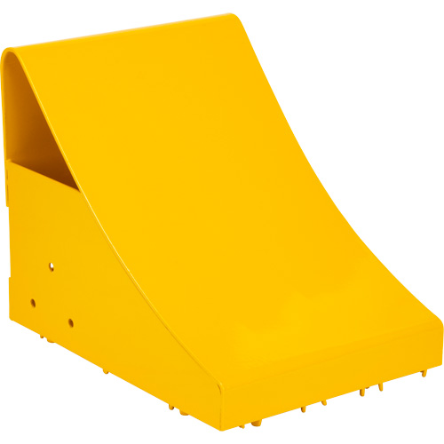 Cales-roue pour la glace, Acier, Jaune, 8-1/16" la x 10-5/8" p x 8-13/16" h Northern Industrial Supply Inc.