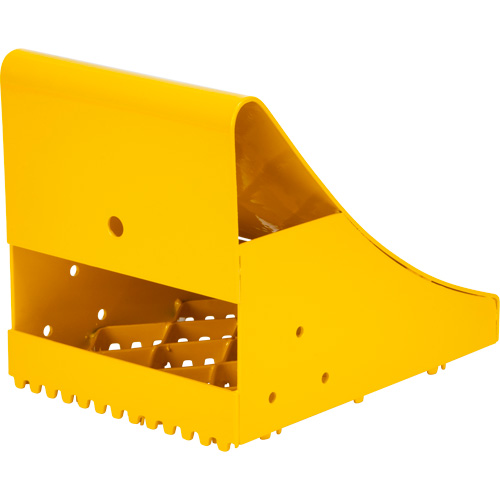Cales-roue pour la glace, Acier, Jaune, 8-1/16" la x 10-5/8" p x 8-13/16" h Northern Industrial Supply Inc.