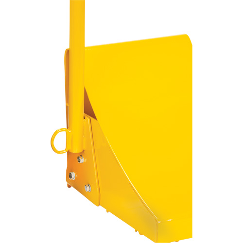 Cale de roue pour la glace avec poign&eacute;e ergonomique, Acier, Jaune, 8-1/16" la x 10-5/8" p x 8-13/16" h Northern Industrial Supply Inc.