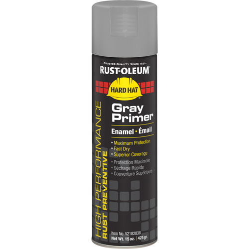 V2100 System Enamel Spray Primer, Gray, Matte, 15 oz., Aerosol Can Northern Industrial Supply Inc.
