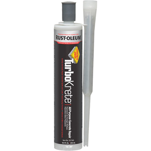 Produit de r&eacute;paration tout usage &agrave; l'&eacute;poxy TurboKrete, Cartouche/Tube, Gris Northern Industrial Supply Inc.