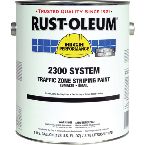 2300 System Traffic Zone Striping Paint, Yellow, 5 gal., Gallon Northern Industrial Supply Inc.