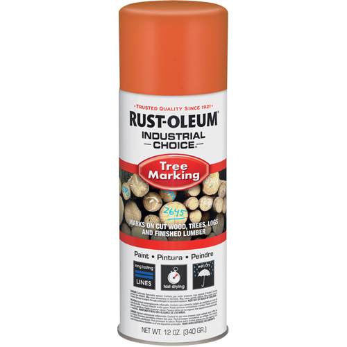 Industrial Choice T1600 Tree Marking Paint, Fluorescent Orange, 16 oz. Northern Industrial Supply Inc.