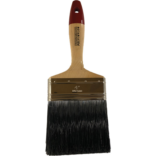 Pinceau, Poly/nylon, Manche Bois, Largeur de 4" Northern Industrial Supply Inc.